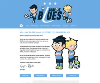 SFcjuniorblues.com(Sydney FC Junior Blues) Screenshot
