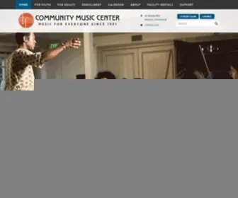 SFCMC.org(San Francisco Community Music Center) Screenshot