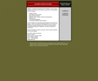 Sfcomp.com(Workers Compensation Lawyer) Screenshot