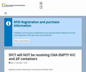 SFCT.us(South Florida Container Terminal) Screenshot