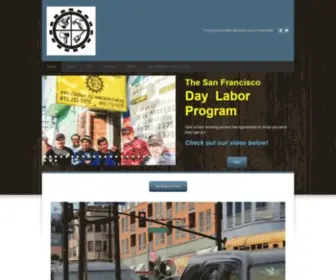 Sfdaylabor.org(The SF Day Labor Program) Screenshot