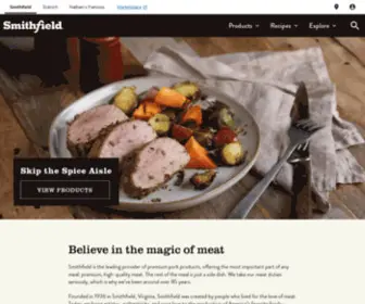SFDbrands.com(Meat for meat lovers) Screenshot