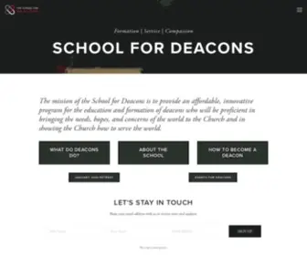 SFD.edu(School for deacons) Screenshot