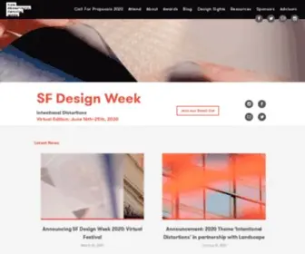 Sfdesignweek.org(San Francisco Design Week) Screenshot