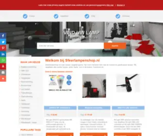 Sfeerlampenshop.nl(Lampen Vergelijking Site) Screenshot