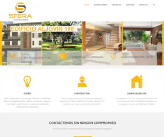 Sferaconstructora.com(Sfera Constructora) Screenshot