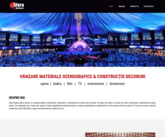 Sferadekor.ro(Constructie decor teatru) Screenshot