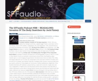 Sffaudio.com(News, Reviews, and Commentary on all forms of science fiction, fantasy, and horror audio) Screenshot