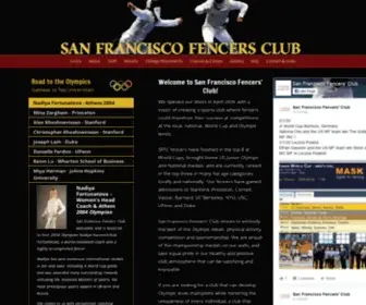 Sffencers.com(Road to the Olympics) Screenshot