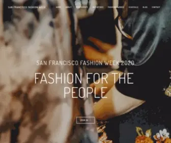 SFFW.co(SAN FRANCISCO FASHION WEEK) Screenshot