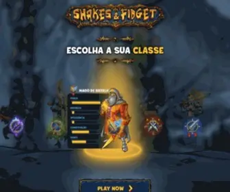 Sfgame.com.br(Shakes & Fidget) Screenshot