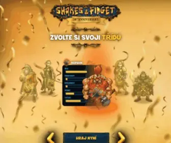 Sfgame.cz(Shakes & Fidget) Screenshot