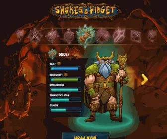 Sfgame.sk(Shakes & Fidget) Screenshot