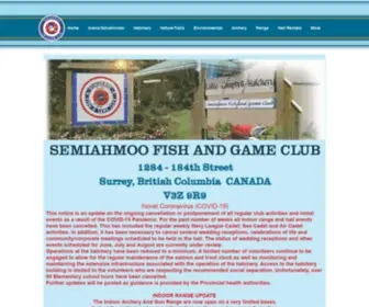 SFGC.ca(Semiahmoo Fish and Game Surrey BC) Screenshot