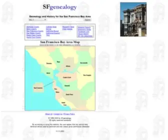 Sfgenealogy.org(Sfgenealogy) Screenshot