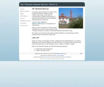 Sfgeneralservice.org(Area 06) Screenshot