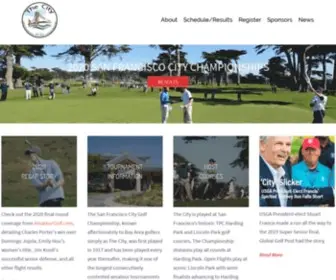 Sfgolfchampionship.com(San Francisco City Golf Championship) Screenshot