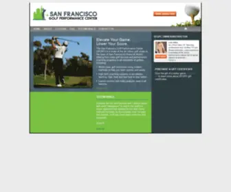 Sfgolfpc.com(San Francisco Golf Performance Center) Screenshot