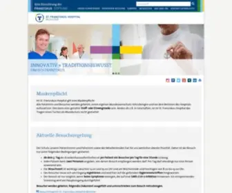 SFH-Muenster.de(Franziskus) Screenshot