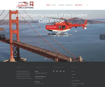 Sfhelicopters.com(San Francisco Helicopters) Screenshot