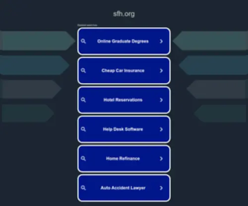SFH.org(SFH) Screenshot