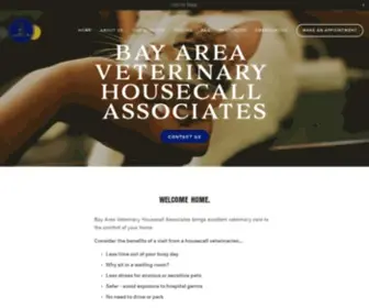 Sfhousecallvet.com(Bay Area Veterinary Housecall Associates) Screenshot