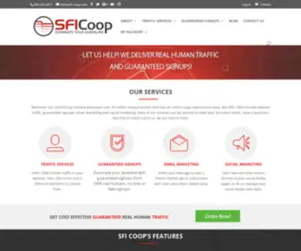 Sfi-Coop.com(SFI Coop) Screenshot