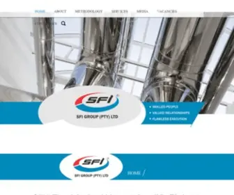 Sfigroup.co.za(SFI Group) Screenshot