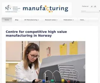 Sfimanufacturing.no(SFI Manufacturing) Screenshot