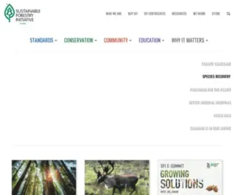 Sfiprogram.org(Our mission) Screenshot