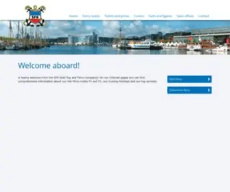 SFK-Kiel.de(Kiel Tug and Ferry Company) Screenshot