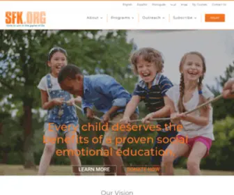SFK.org(SFK 501(c)(3) Educational Nonprofit) Screenshot