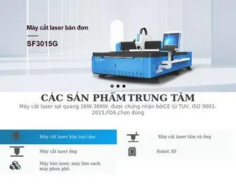 Sflasermachine.com(Máy cắt laser) Screenshot