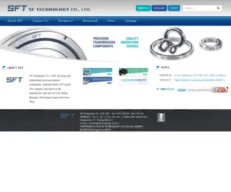 Sflinear.com.tw(SFT SF Technology) Screenshot