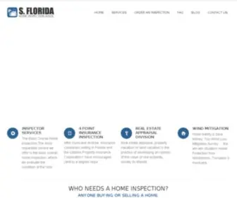 Sfloridahomeinspection.com(South Florida Home Inspection Assoc) Screenshot