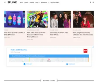 Sfluxe.net(Homepage : SFLUXE) Screenshot