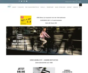 SFM-Bikes.de(SFM Bikes Home) Screenshot