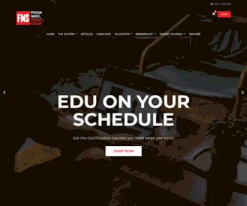 Sfma.com(Functional Movement Systems) Screenshot
