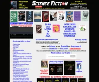 Sfmag.net(Science Fiction Magazine) Screenshot