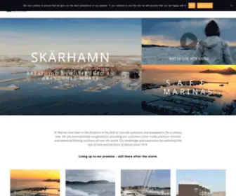 Sfmarinasystem.se(SF Marina) Screenshot