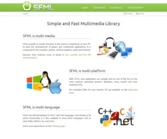 SFML-Dev.org(SFML) Screenshot