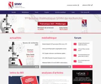 SFMV.fr(Portail Vasculaire de la SFMV) Screenshot