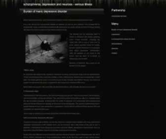 Sfnat.org.nz(Burden of manic depressive disorder) Screenshot