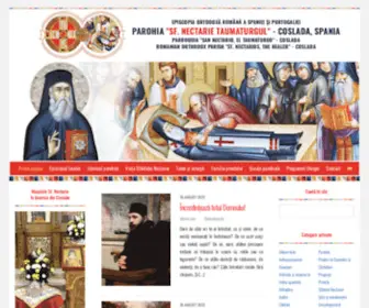 Sfnectariecoslada.ro(Coslada (Spania)) Screenshot
