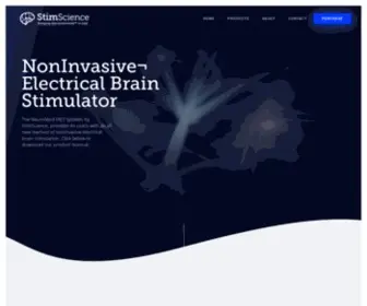 Sfneuro.com(NeuroMod tXES Brain Stimulator) Screenshot