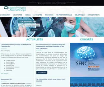 Sfneurochirurgie.fr(Société) Screenshot