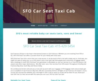 Sfocarseattaxicab.com(San Francisco Airport) Screenshot