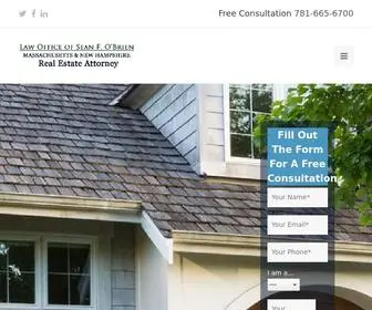 Sforelaw.com(Law Office Of Sean F) Screenshot