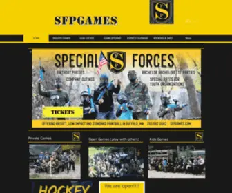 SFpgames.com(Special Forces Paintball) Screenshot