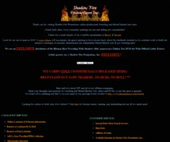 Sfpincchicago.com(Shadow Fire Promotions) Screenshot